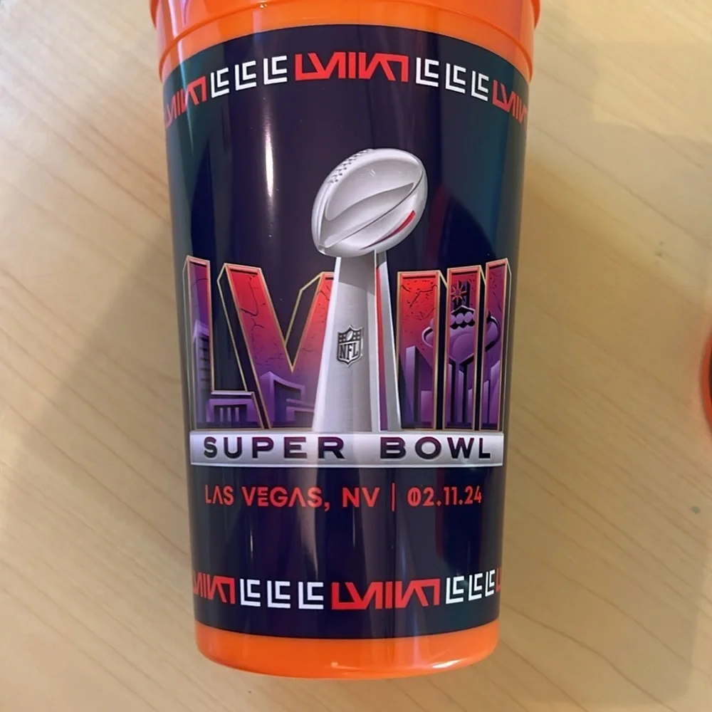 NFL Super Bowl LVIII 2024 Anniversary Souvenir Cup